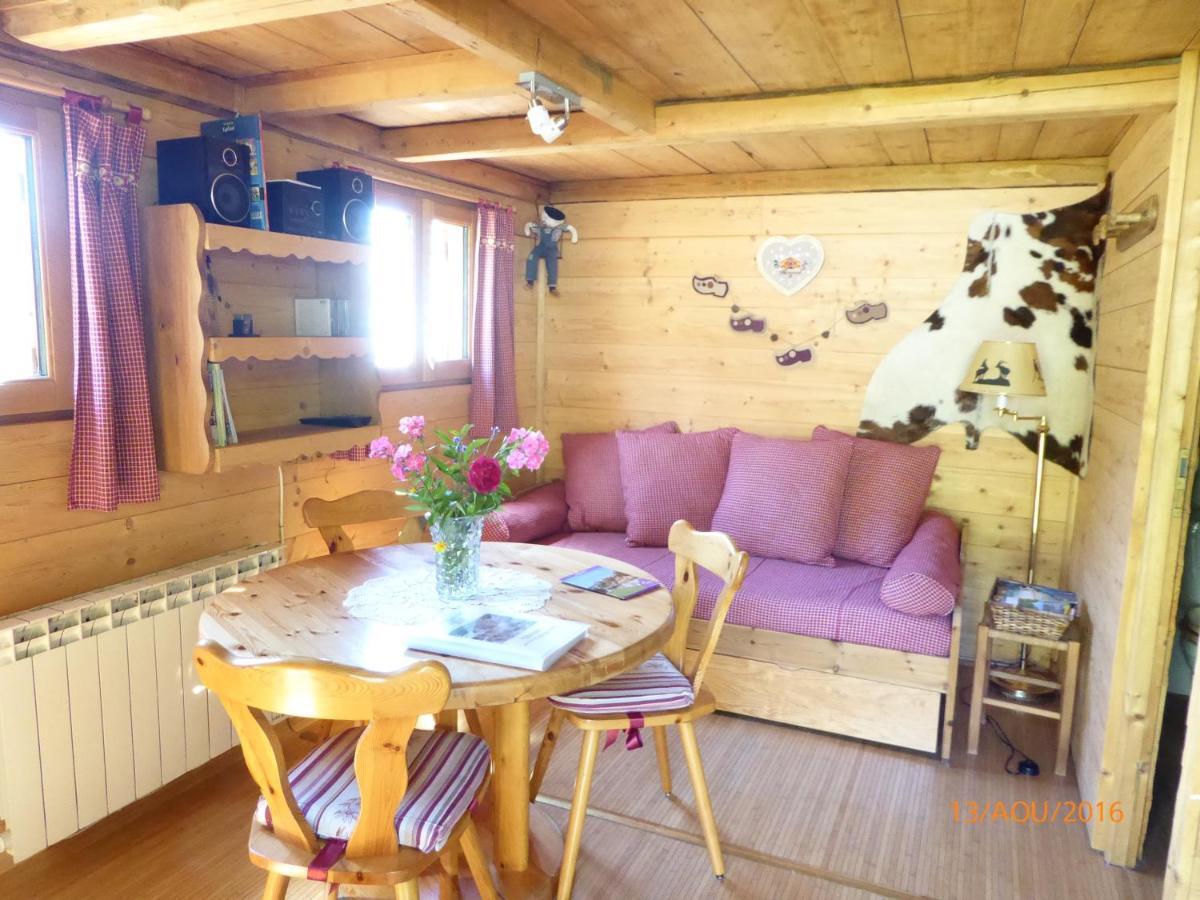 Chalet Fleur Des Neiges Saint-Jean-dʼAulps Exteriör bild