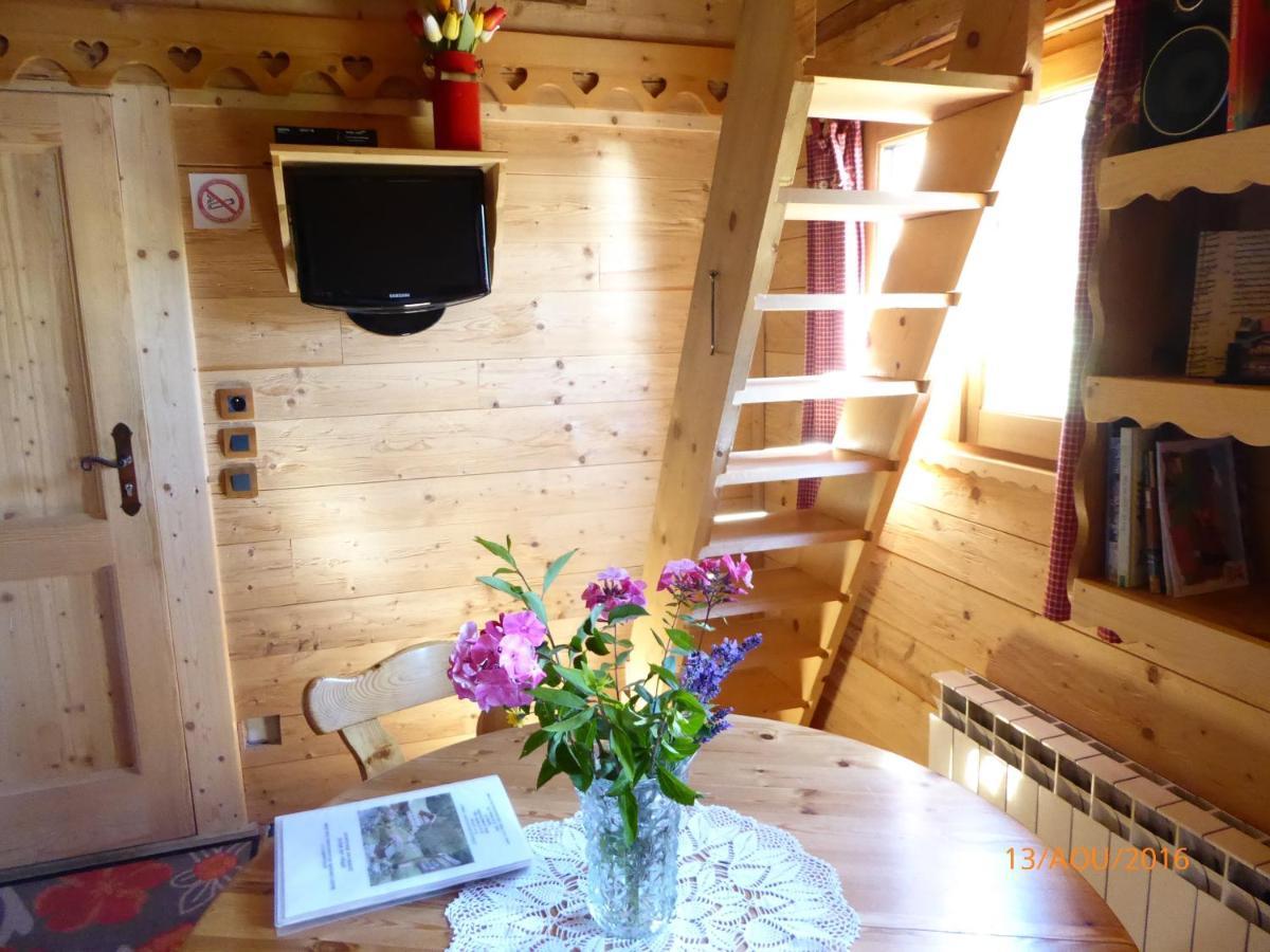 Chalet Fleur Des Neiges Saint-Jean-dʼAulps Exteriör bild