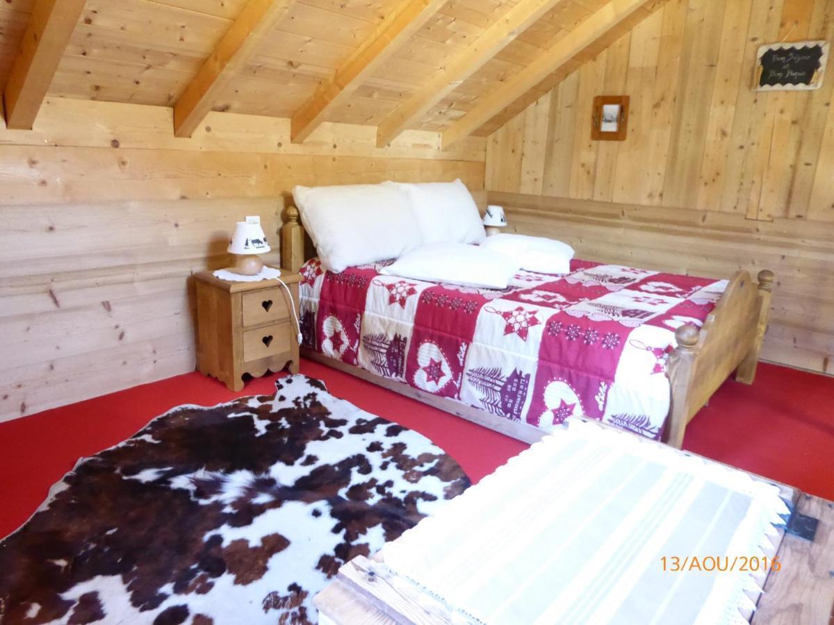 Chalet Fleur Des Neiges Saint-Jean-dʼAulps Exteriör bild